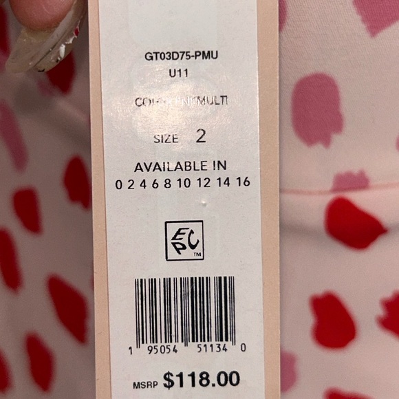 NWT BCBGENERATION wrap style sleeveless dress - Picture 9 of 10